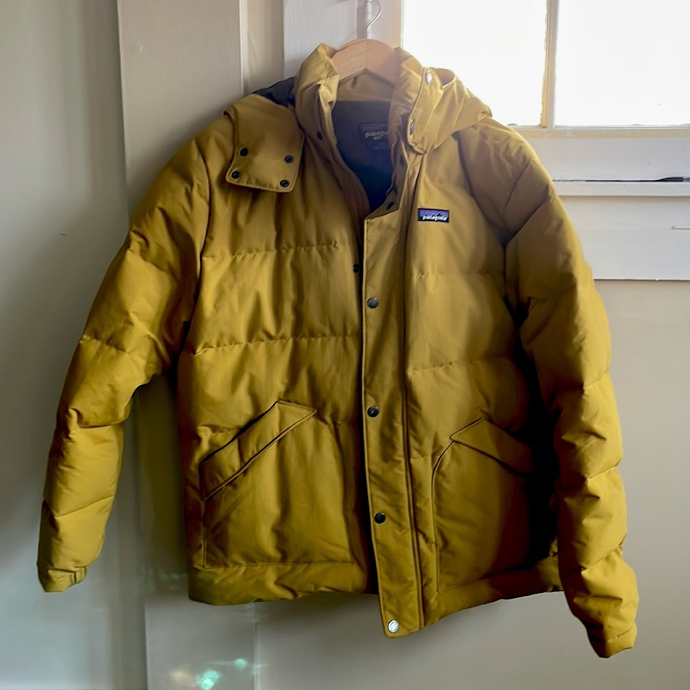 Patagonia down drift jacket